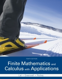 Cover image: Finite Mathematics and Calculus with Applications 10th edition 9780321979407
