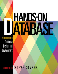 Imagen de portada: Hands-On Database 2nd edition 9780133024418