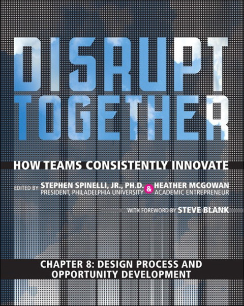 Cover image for book Design Process and Opportunity Development (Chapter 8 from Disrupt Together)