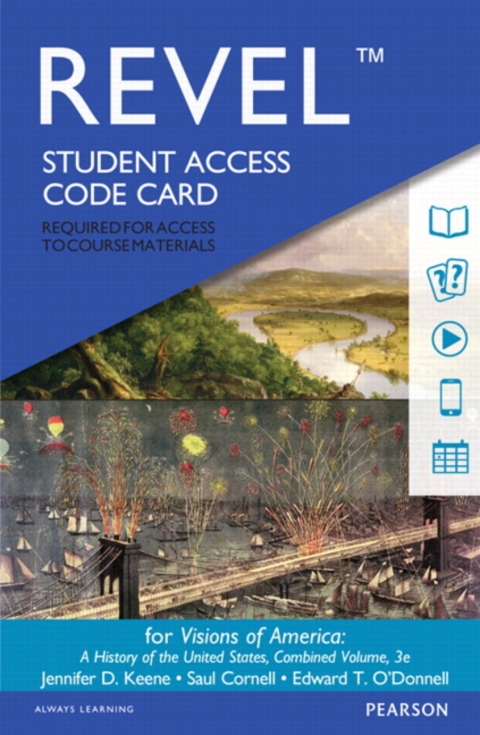 Cover image for book Revel Access Code for Visions of America: A History of the United States, Combined Volume