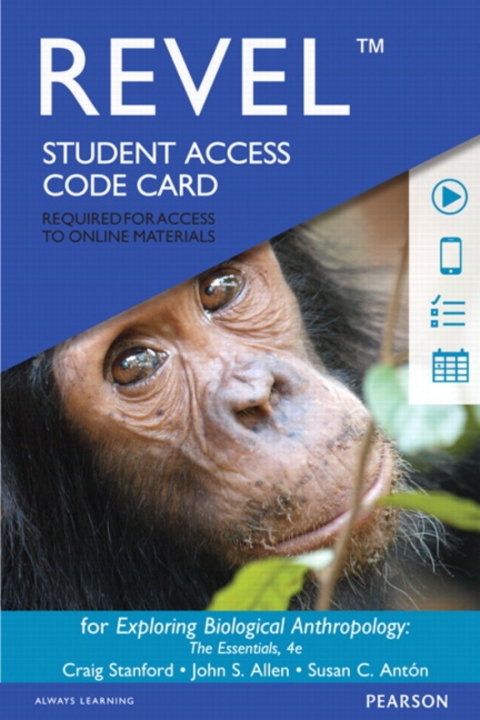 Cover image for book Revel Access Code for Exploring Biological Anthropology: The Essentials