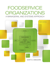 Cover image: Foodservice Organizations: A Managerial and Systems Approach 9th edition 9780134038940