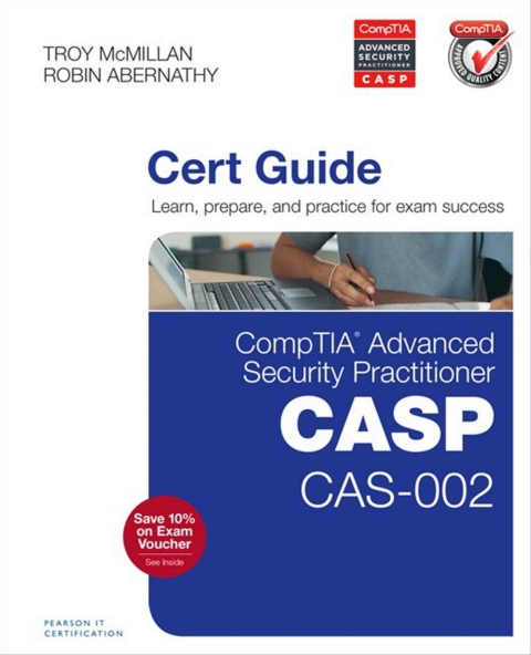 Cover image for book CompTIA Advanced Security Practitioner (CASP) CAS-002 Cert Guide