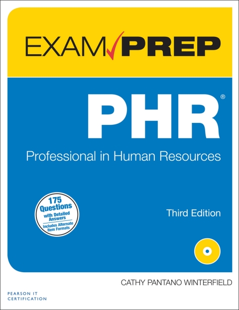 Cover image for book PHR Exam Prep
