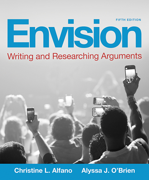 Cover image for book Envision: Writing and Researching Arguments