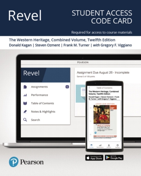 Cover image for book Revel Access Code for The Western Heritage, Combined Volume