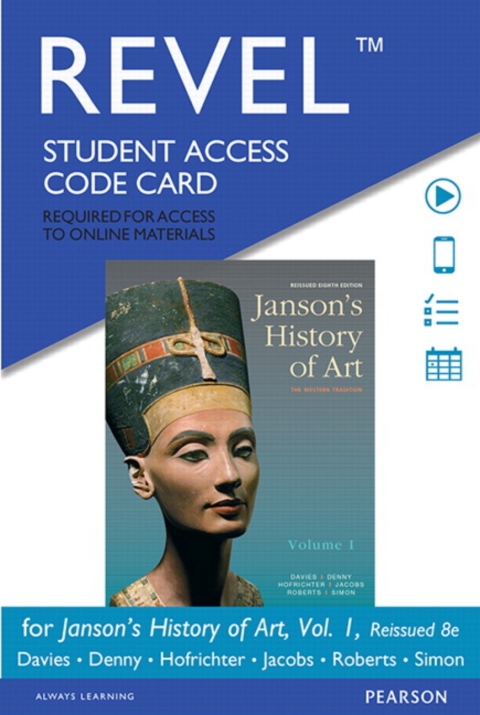Cover image for book Revel Access Code for Janson's History of Art: The Western Tradition, Reissued Edition, Volume 1