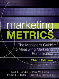 Imagen de portada: Marketing Metrics: The Manager's Guide to Measuring Marketing Performance 3rd edition 9780134085968