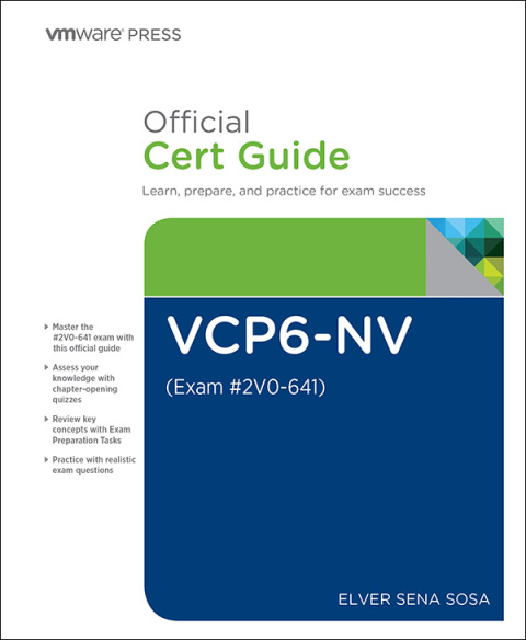 Cover image for book VCP6-NV Official Cert Guide (Exam #2V0-641)