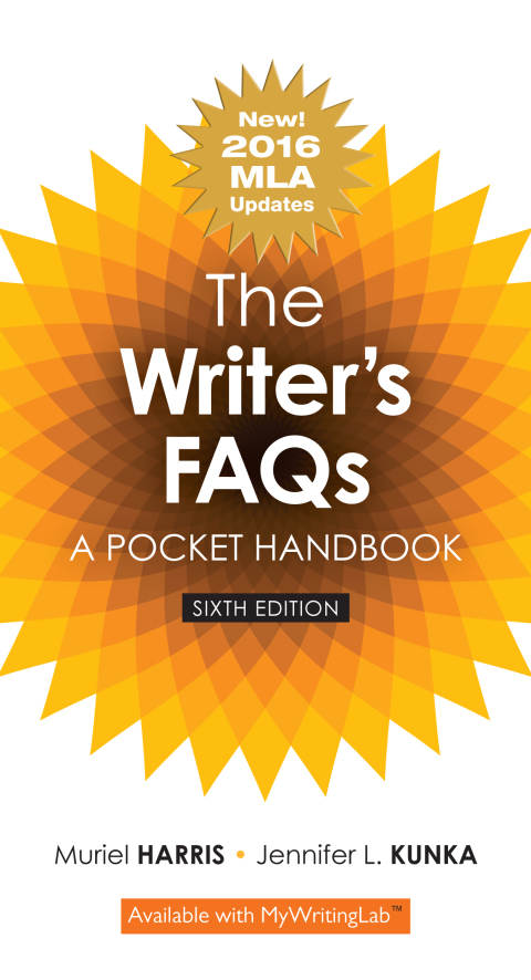 Cover image for book The Writer's FAQ: A Pocket Handbook