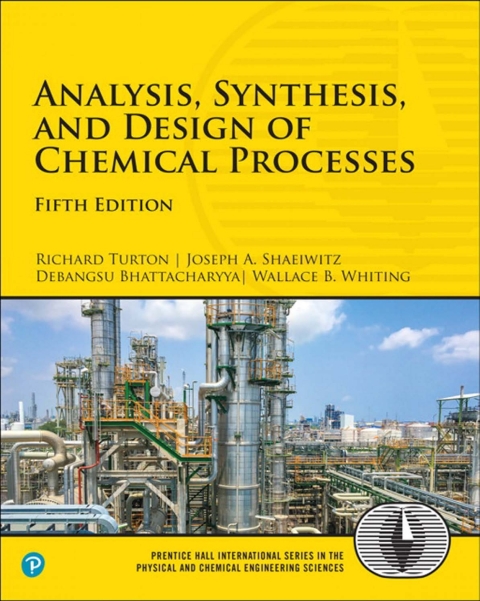 Cover image for book Analysis, Synthesis, and Design of Chemical Processes
