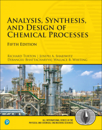 Cover image: Analysis, Synthesis and Design of Chemical Processes 5th edition 9780134177403