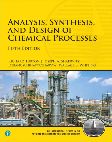 Cover image for book Analysis, Synthesis, and Design of Chemical Processes