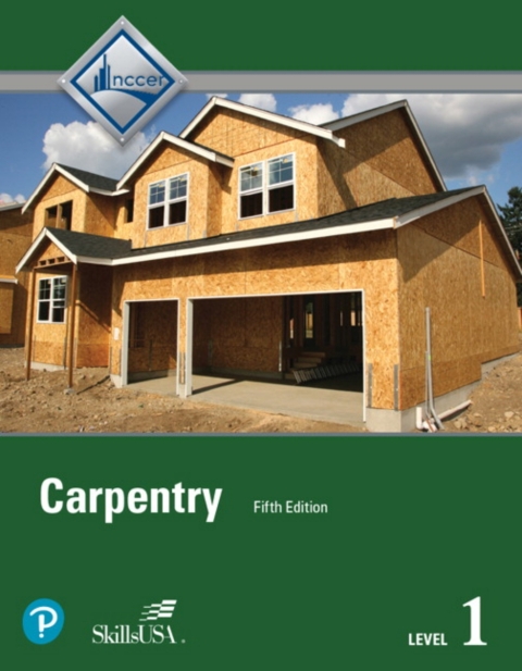 Cover image for book Carpentry, Level 1 -- NCCERConnect with Pearson eText