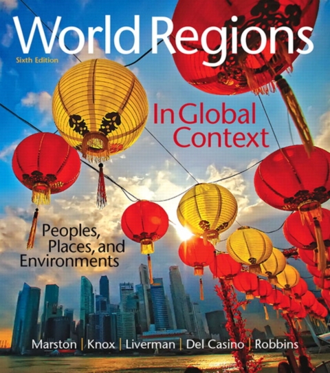 Cover image for book Mastering Geography with Pearson eText Access Code for World Regions in Global Context: Peoples, Places, and Environments