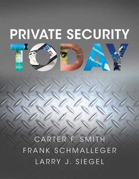 Cover image for book Private Security Today