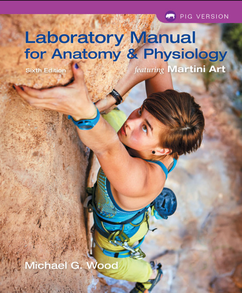 Cover image for book Laboratory Manual for Anatomy & Physiology featuring Martini Art, Pig Version