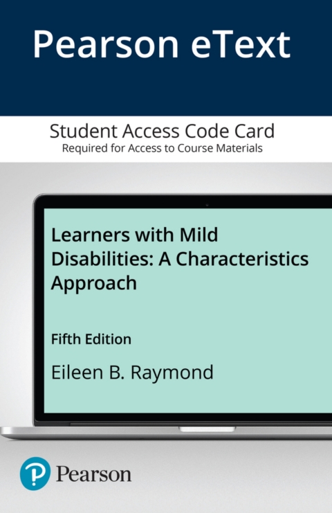 Cover image for book Learners with Mild Disabilities: A Characteristics Approach -- Enhanced Pearson eText