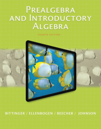 Prealgebra And Introductory Algebra 4th Edition | 9780321997166 ...