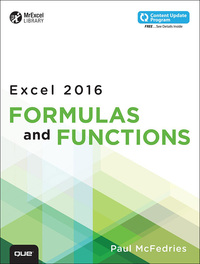 Excel® 2016 Formulas and Functions ePUB ebook
