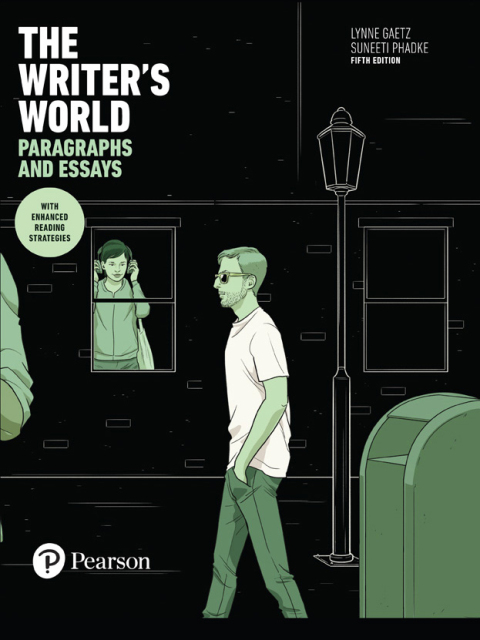 Cover image for book The Writer's World: Paragraphs and Essays With Enhanced Reading Strategies