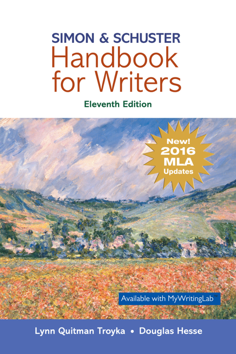 Cover image for book Simon & Schuster Handbook for Writers
