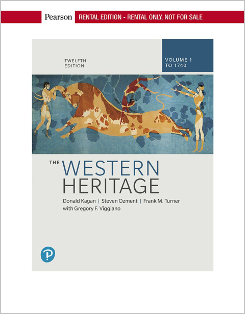 Cover image for book The Western Heritage , Volume 1