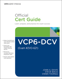 Titelbild: VCP6-DCV Official Cert Guide (Exam #2V0-621) 3rd edition 9780789756480