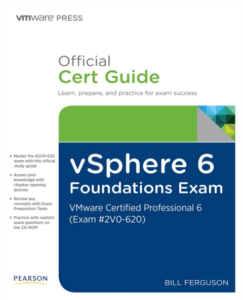 Cover image for book vSphere 6 Foundations Exam Official Cert Guide (Exam #2V0-620)