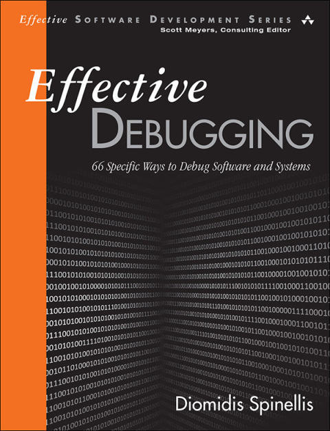 Cover image for book Effective Debugging