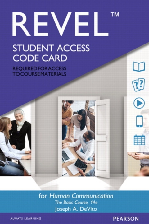 Cover image for book Revel Access Code for Human Communication: The Basic Course