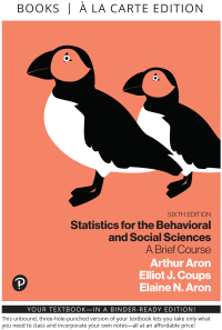 Statistics for the Behavioral and Social Sciences 6th edition ...