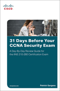 Titelbild: 31 Days Before Your CCNA Security Exam 1st edition 9781587205781