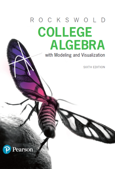 Cover image for book College Algebra with Modeling and Visualization