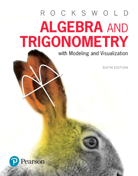 Cover image for book Algebra and Trigonometry with Modeling & Visualization