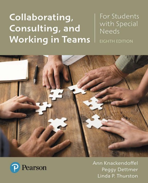 Cover image for book Collaborating, Consulting, and Working in Teams for Students with Special Needs