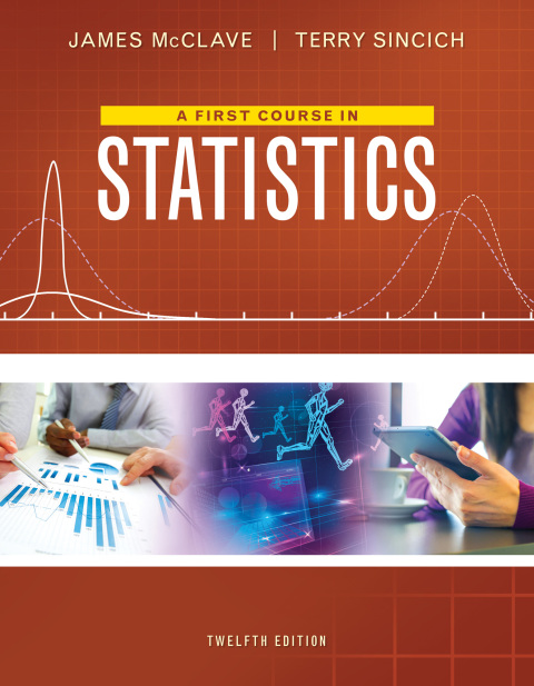 Cover image for book A First Course in Statistics