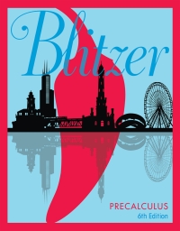 Blitzer precalculus 2nd edition