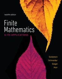 Finite Mathematics & Its Applications 12th Edition