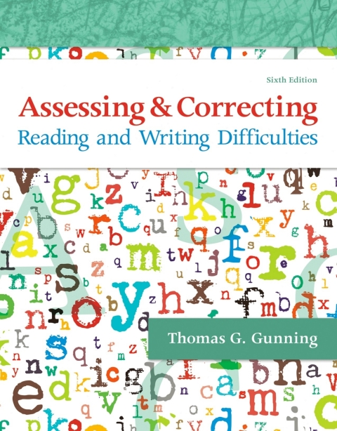 Online Resource Assessing and Correcting Reading and Writing Difficulties (Pearson+); $81.23