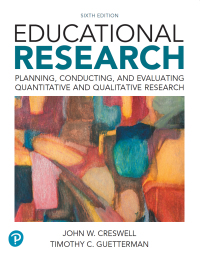 Cover image: Educational Research 6th edition 9780134519364
