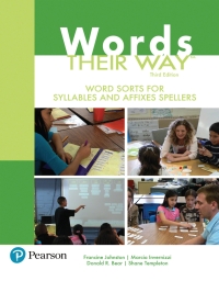 Cover image: Words Their Way 3rd edition 9780134530710
