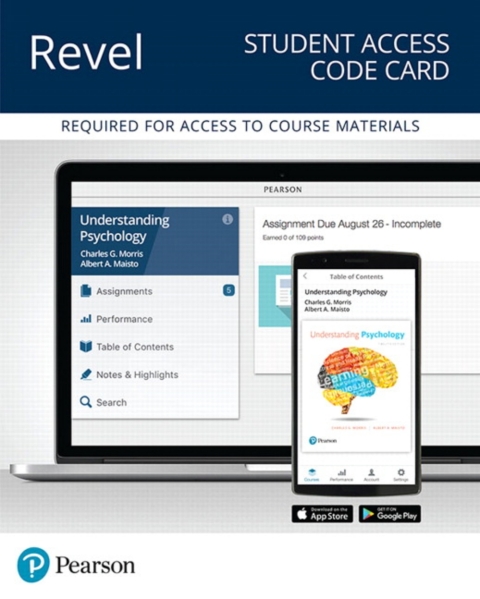 Cover image for book Revel Access Code for Understanding Psychology