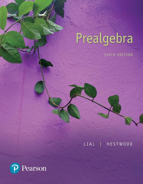 Cover image for book Prealgebra