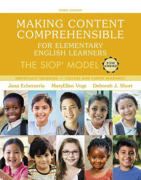 Cover image for book Making Content Comprehensible for Elementary English Learners