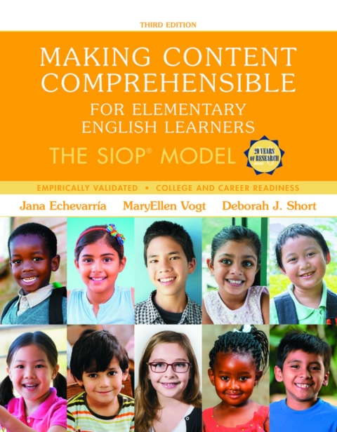 Cover image for book Making Content Comprehensible for Elementary English Learners: The SIOP Model (Pearson+)
