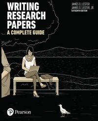Cover image: Writing Research Papers 16th edition 9780134542676