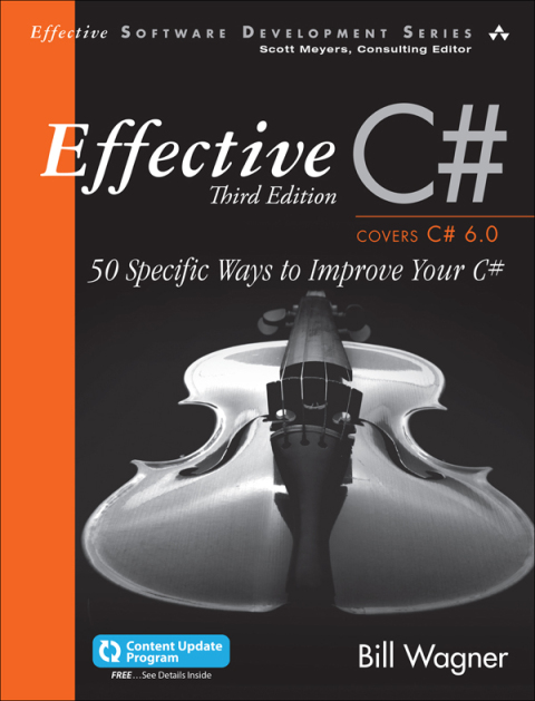 Cover image for book Effective C# (Covers C# 6.0)