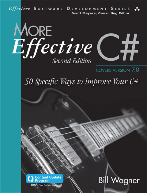 Cover image for book More Effective C#