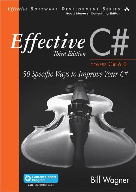 Cover image for book Effective C#  (Covers C# 6.0),